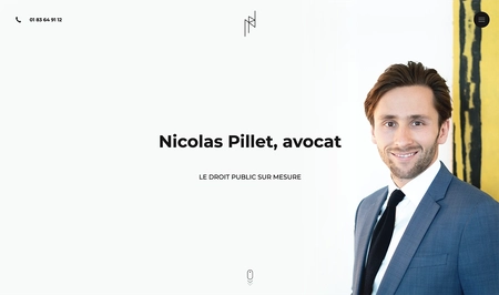 Page d'accueil du site