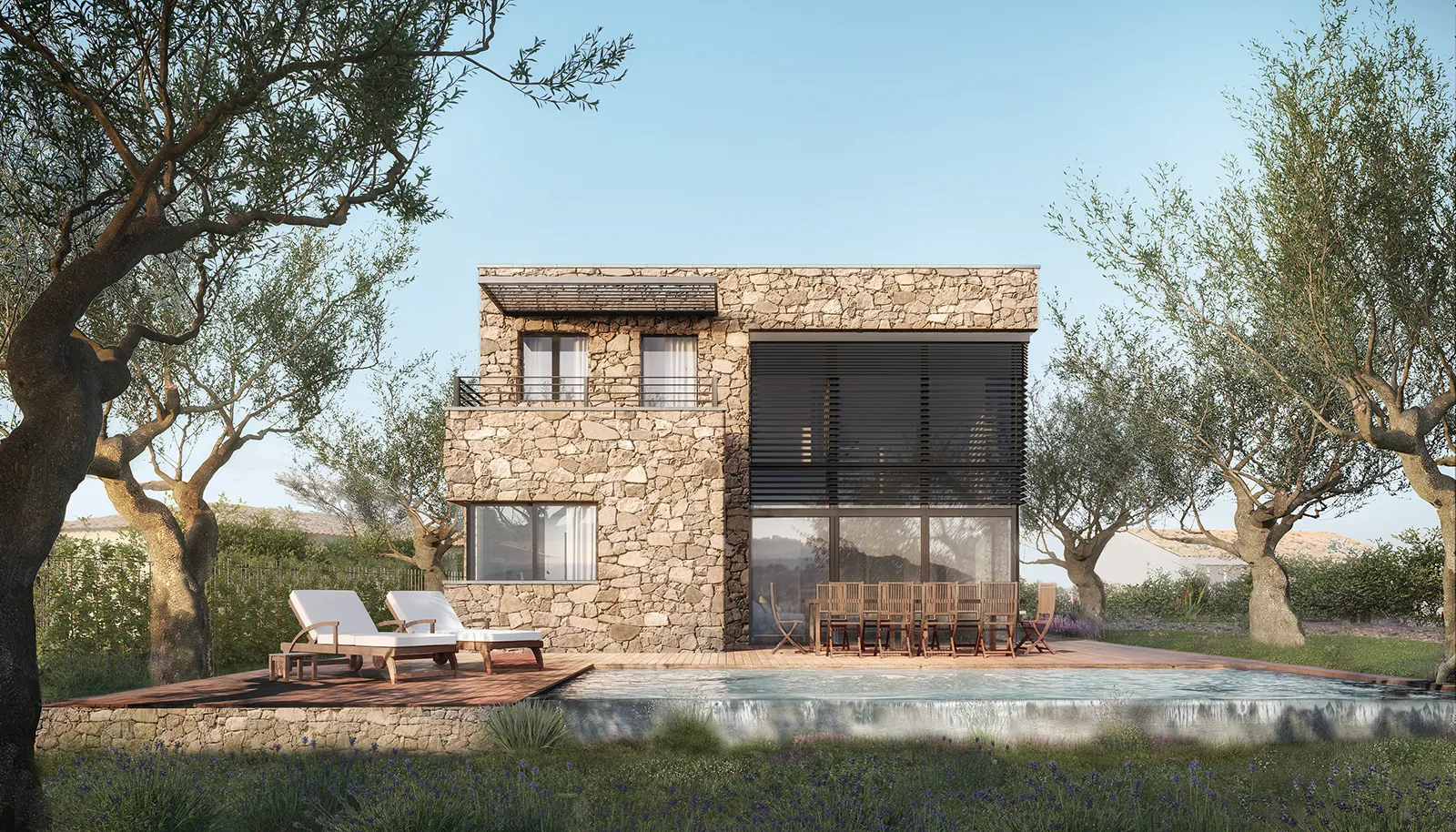 Image d'une maison designé par l'agence